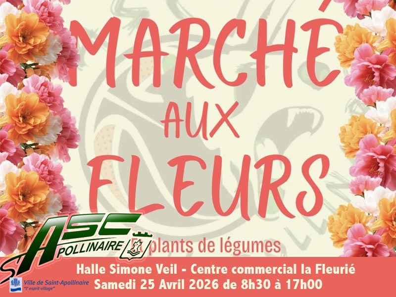 La section Basket organise un Marché aux fleurs